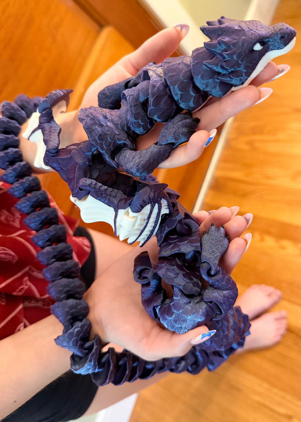 3-D Printed Long Dragon