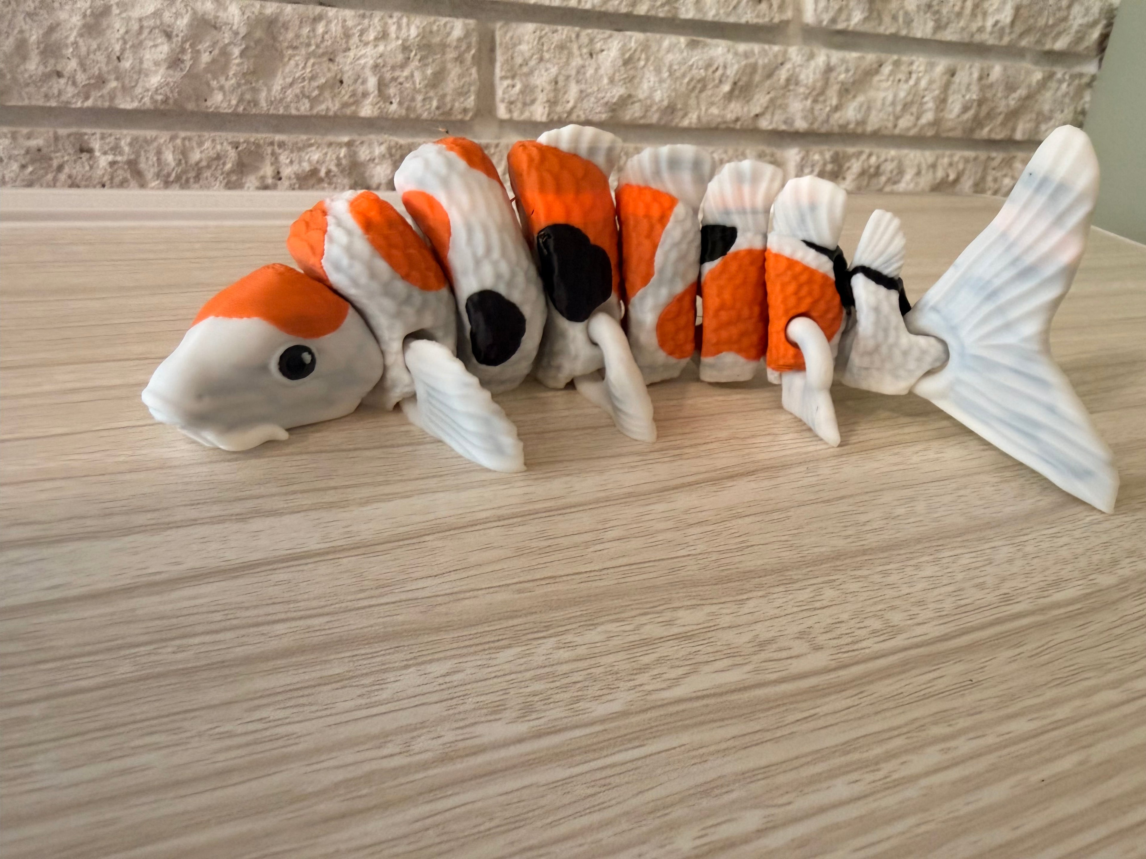 3-D Printed Koi Fish