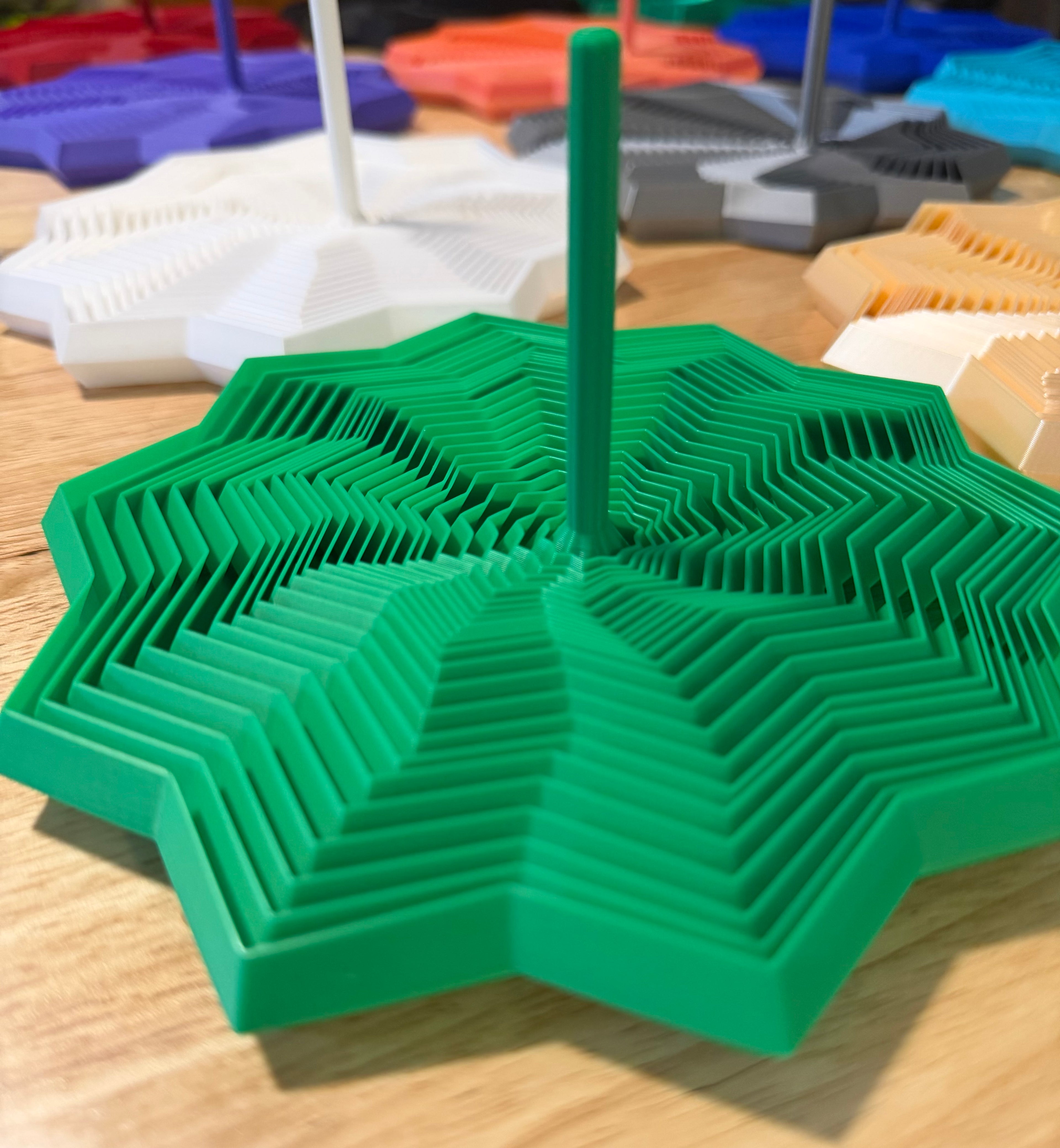 3-D Printed Star Fidget