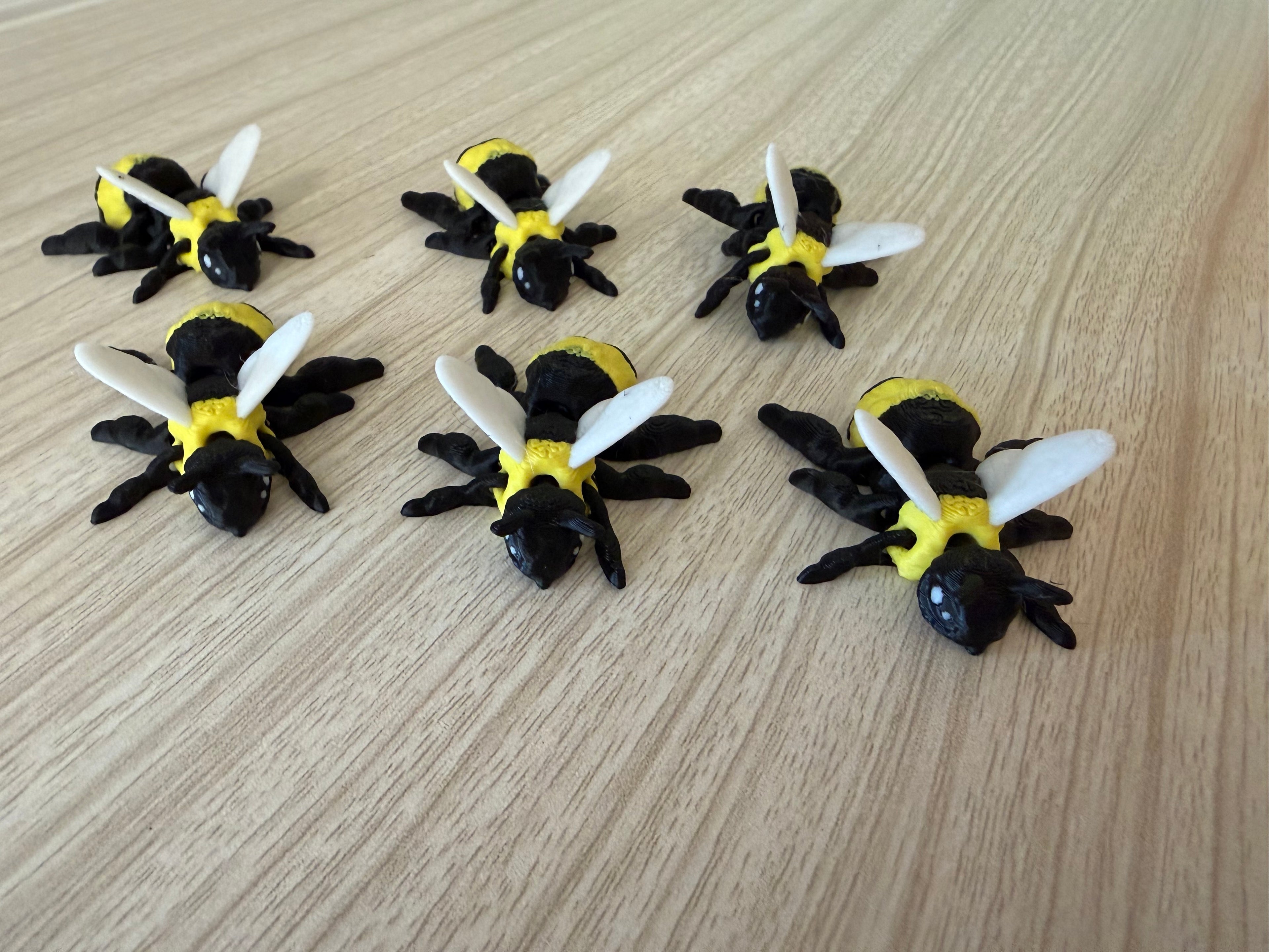 3-D Printed Small Bees