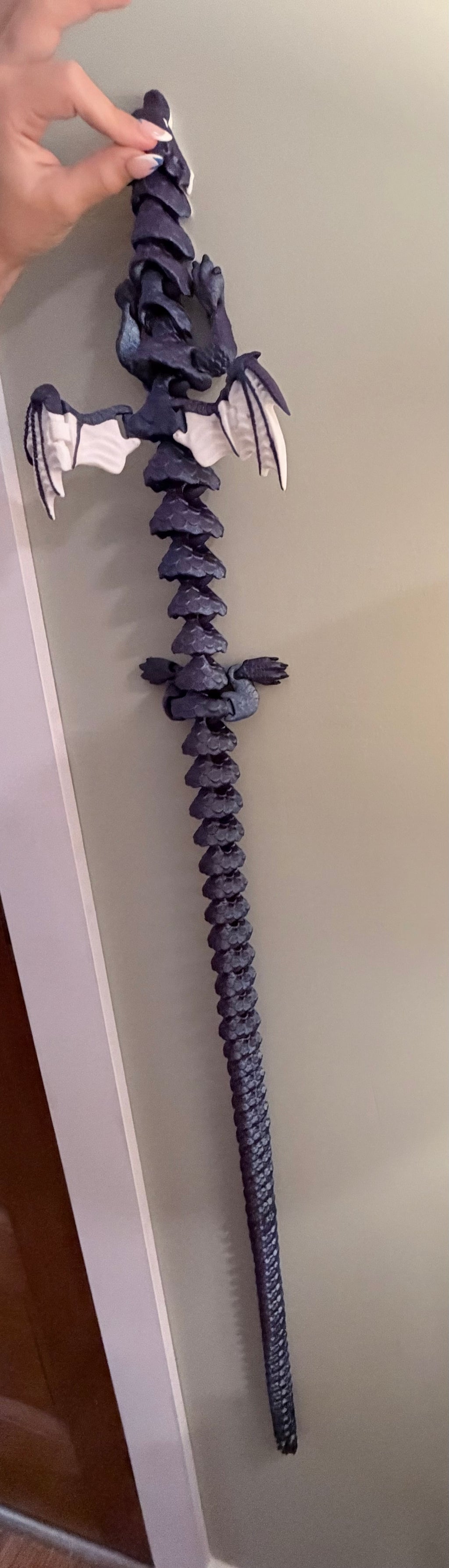 3-D Printed Long Dragon