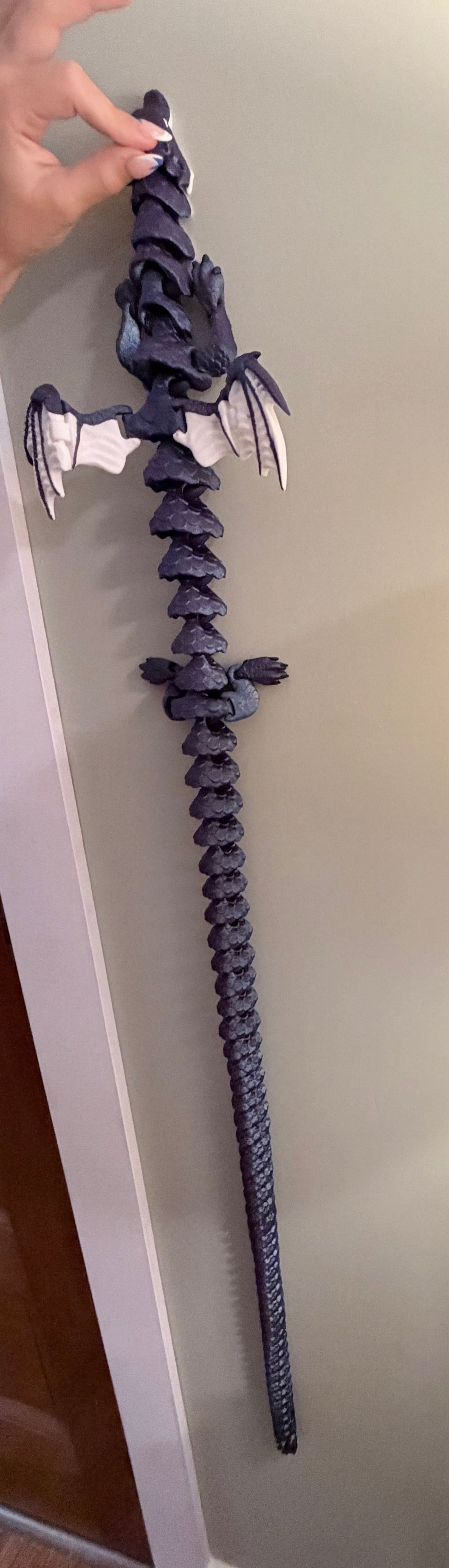 3-D Printed Long Dragon